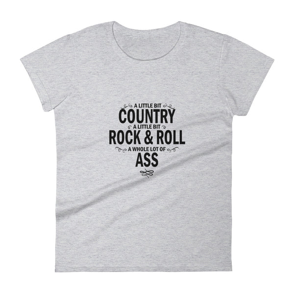 A little bit....... Women's short sleeve t-shirt