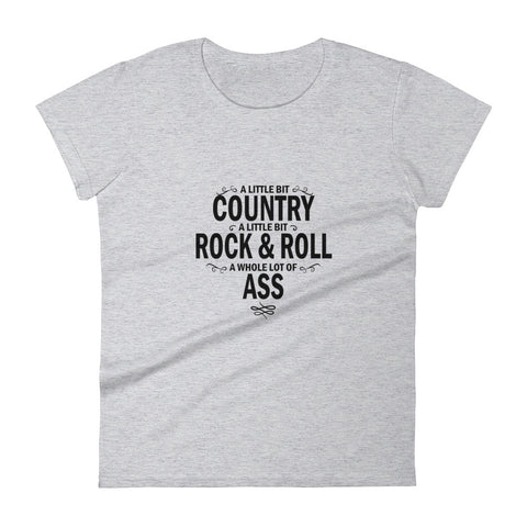 A little bit....... Women's short sleeve t-shirt