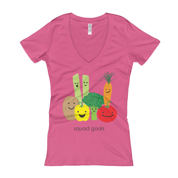Squad Goals Women's V-Neck T-shirt