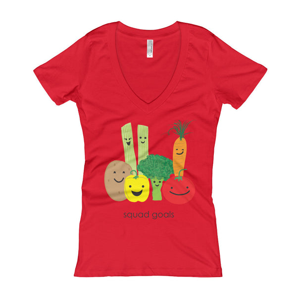Squad Goals Women's V-Neck T-shirt