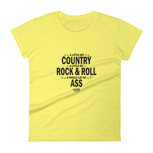 A little bit....... Women's short sleeve t-shirt