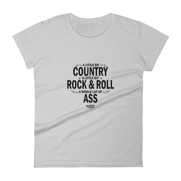 A little bit....... Women's short sleeve t-shirt