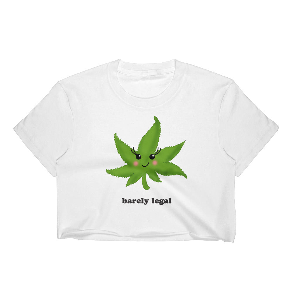 Barely Legal Women's Crop Top